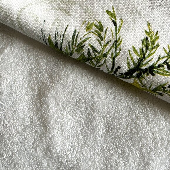 Kay Dee Designs 2 Pc. Kitchen Towel Set Dual Purpose Christmas Winter Cardinals - Picture 5 of 5